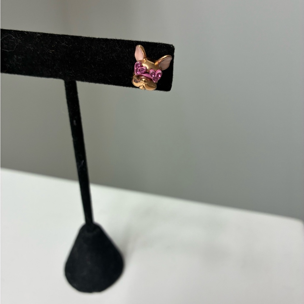 💗 Kate Spade bulldog w/ heart sunglasses Earrings - Picture 3 of 4